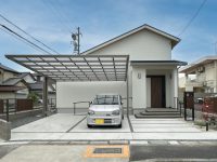 和風平屋の家 外観