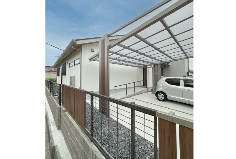 和風平屋の家 外観