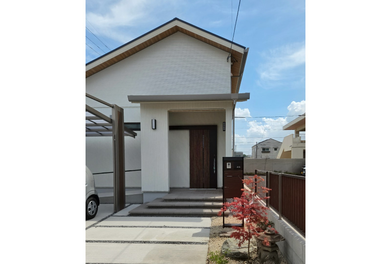 和風平屋の家 外観