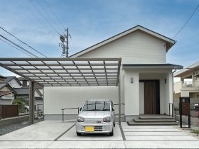 和風平屋の家 外観
